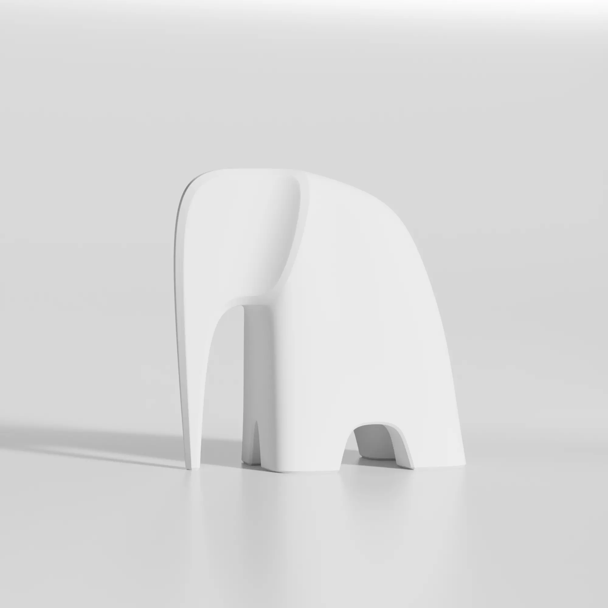 Elephantine Elegance Free 3D print model
