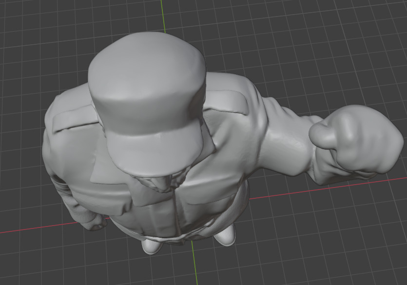 Fidel Castro 3D print model_18