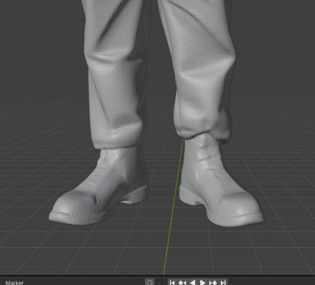 Fidel Castro 3D print model_28