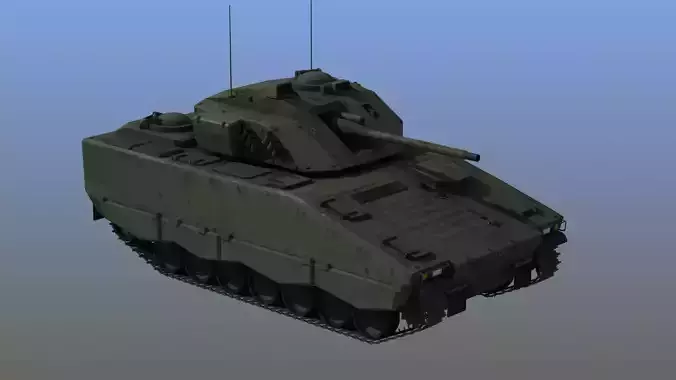 CV 90 Armored Personel Carrier 3D model