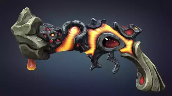 Volcanic pistol