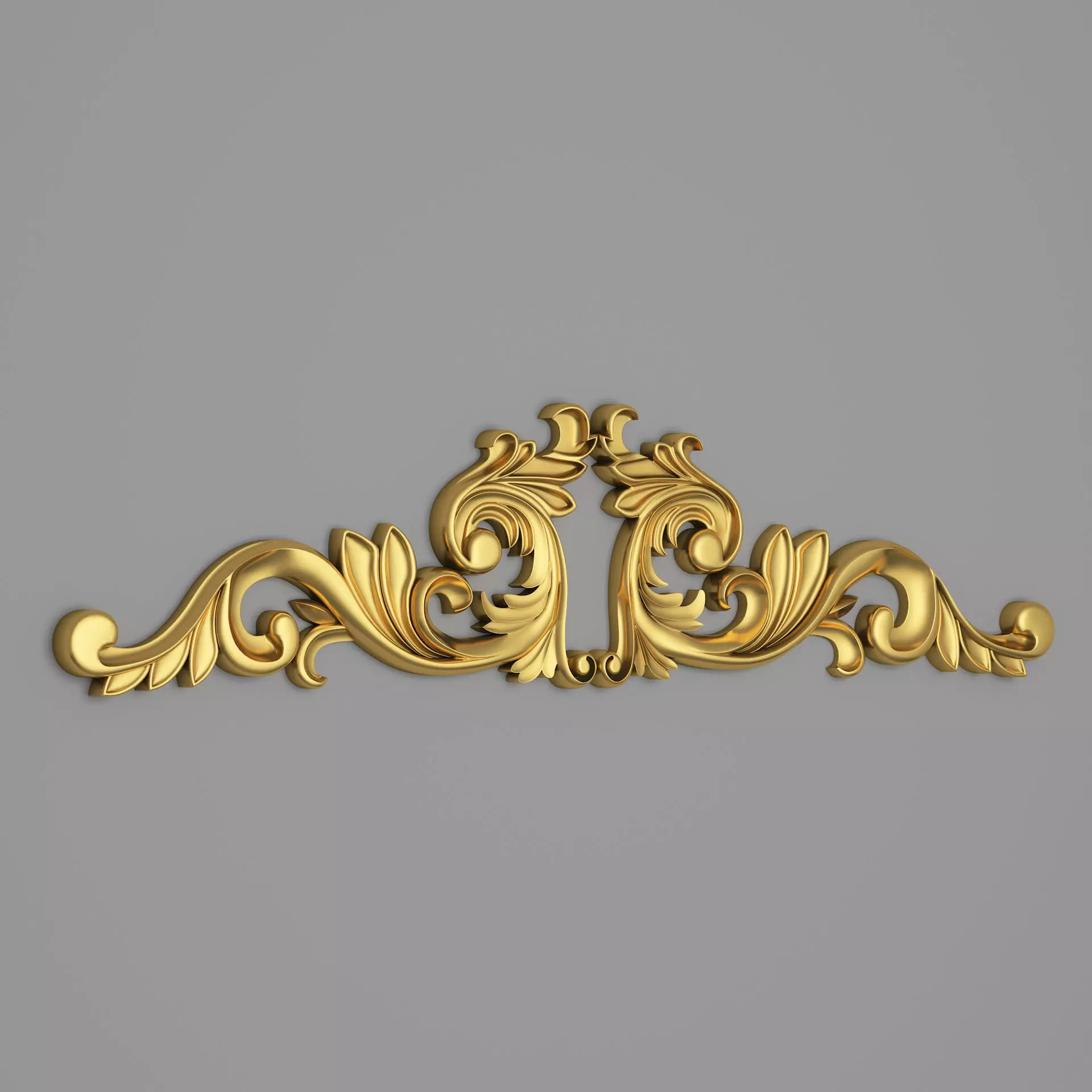 Classic Carved 015 3D model_0