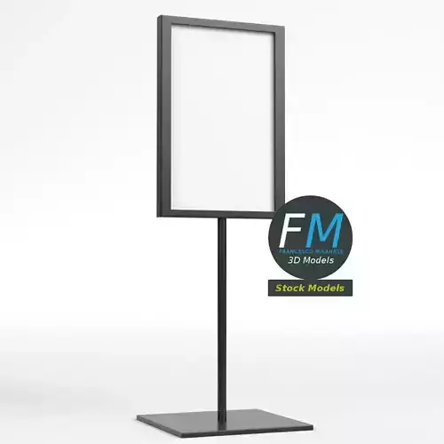Tabletop sign holder 4