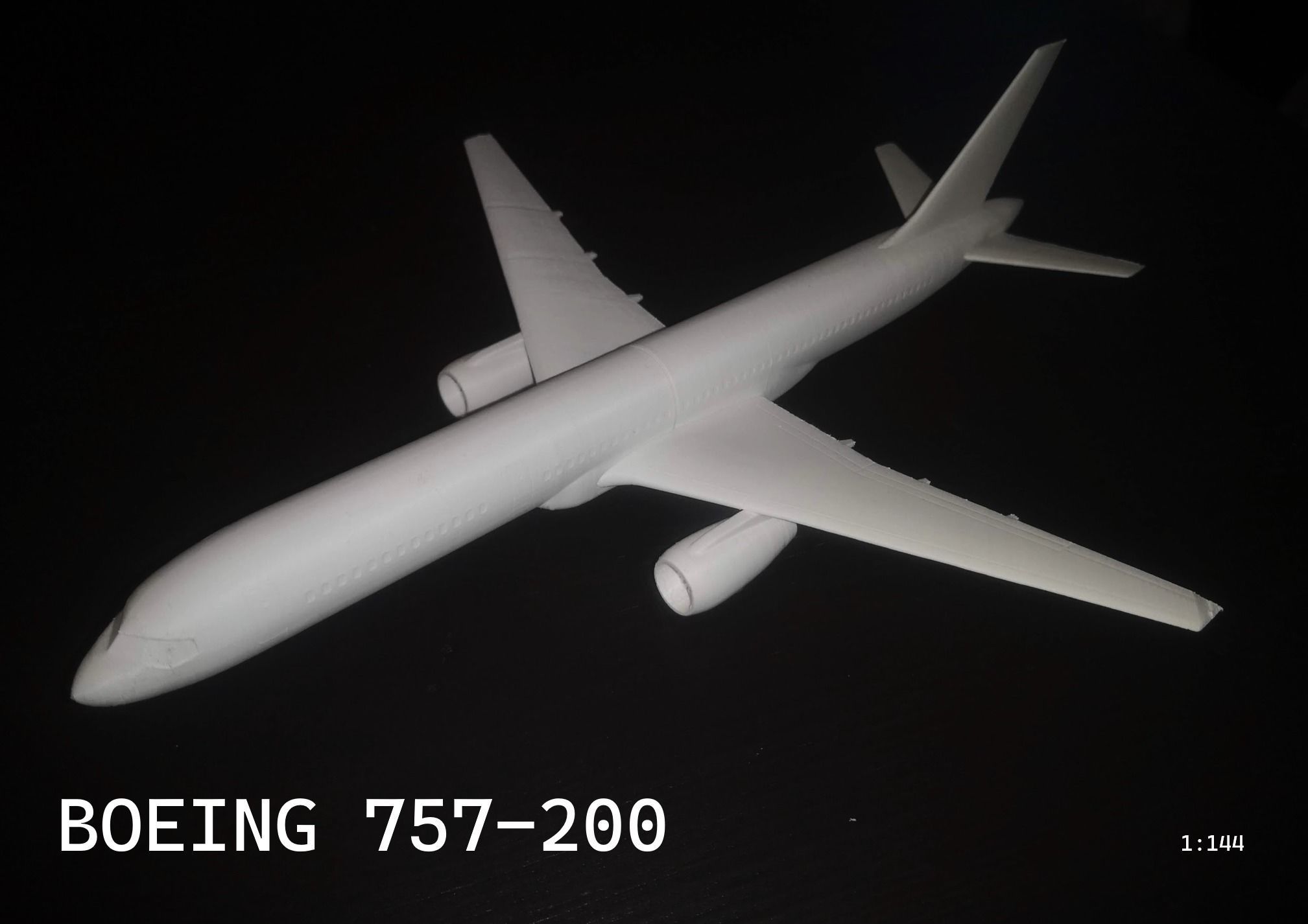 Boeing 757-200 3D print model_4