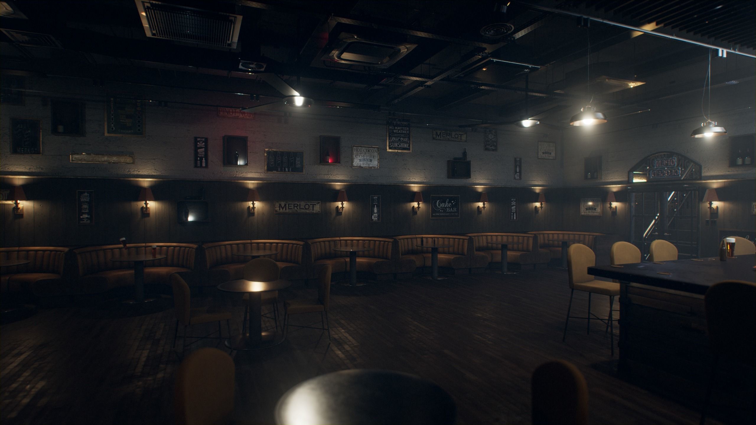 Dive Bar Environment 3D model_11