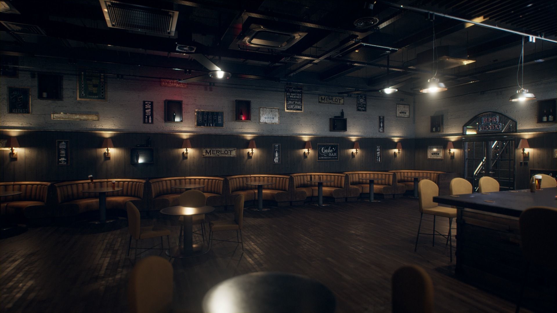Dive Bar Environment 3D model_10