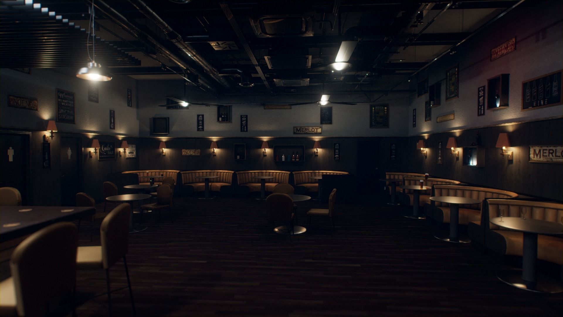 Dive Bar Environment 3D model_5