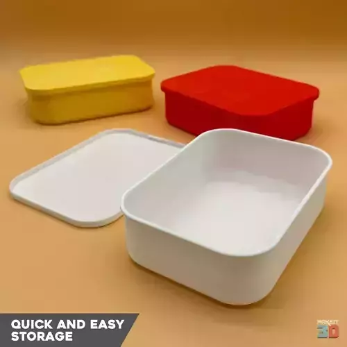 3D Printable Storage Box 3D print model