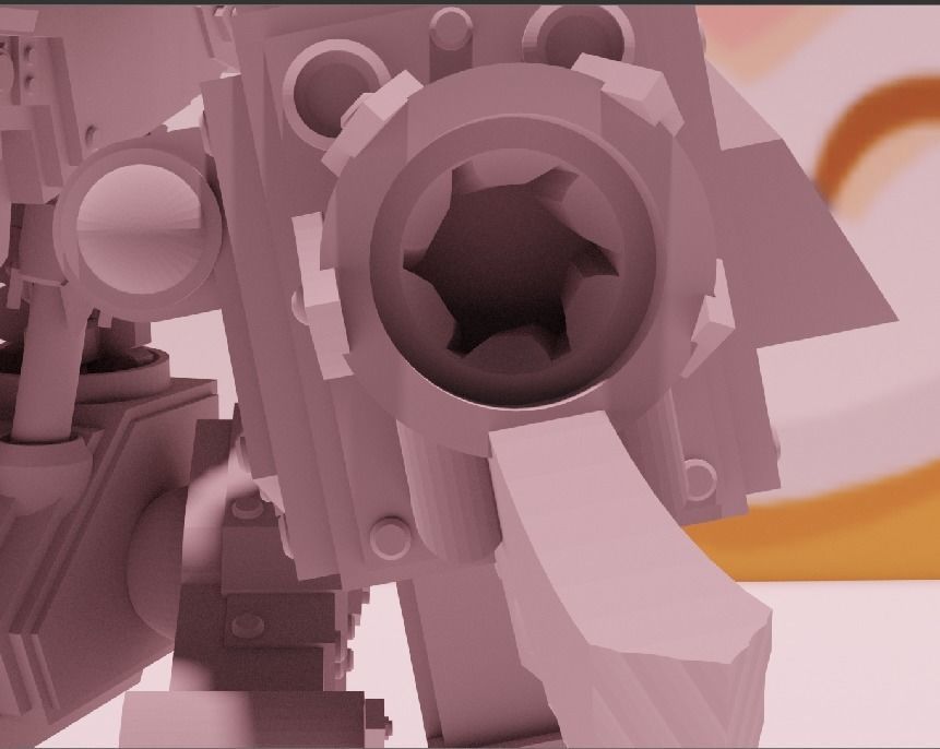 HAPPY ORK MECH 3D print model_2