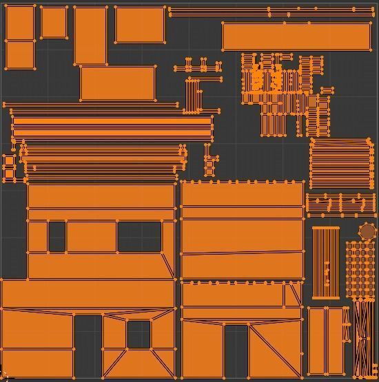 Game Ready Small House 02 Low-poly 3D model_22