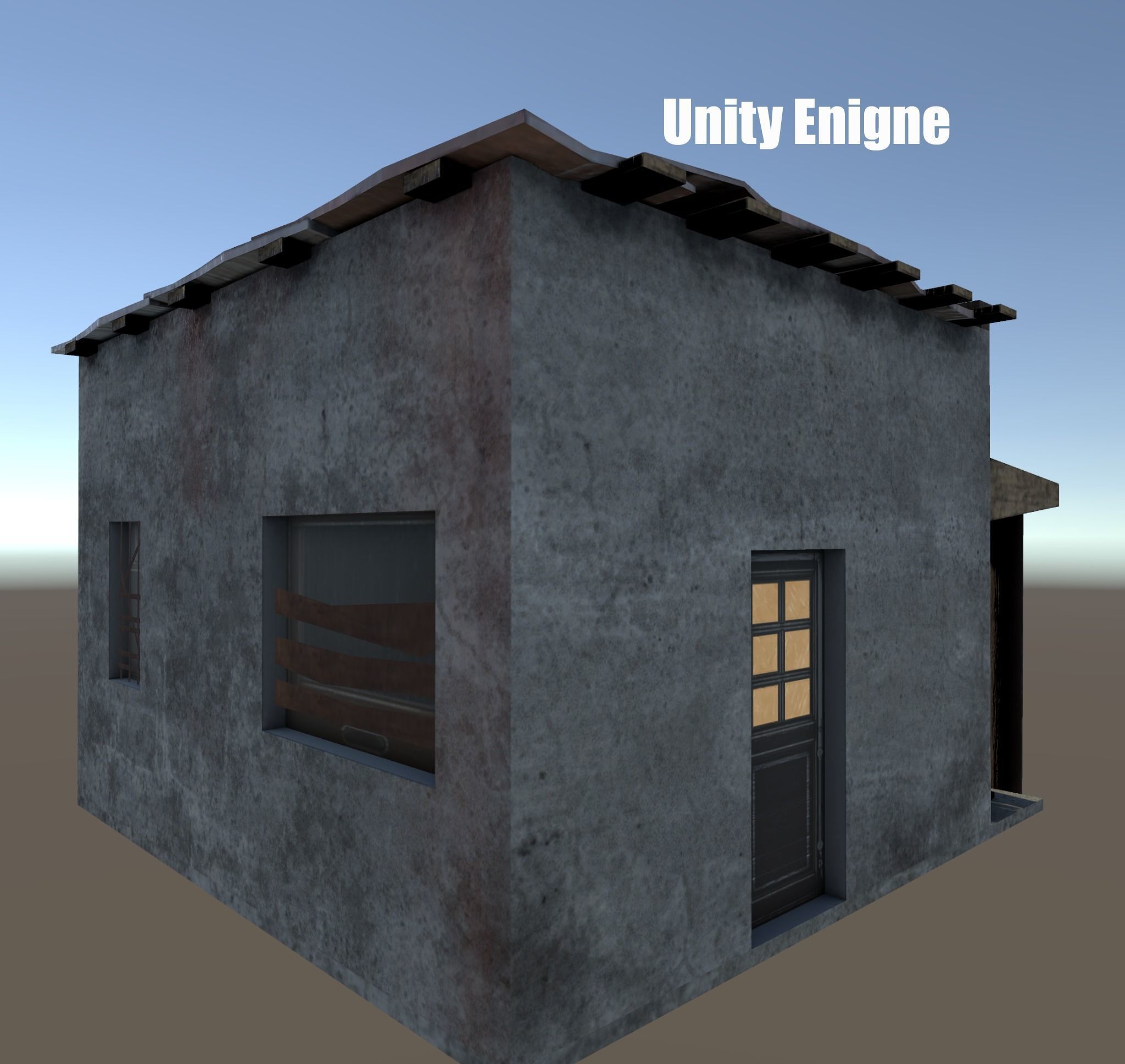 Game Ready Small House 02 Low-poly 3D model_19