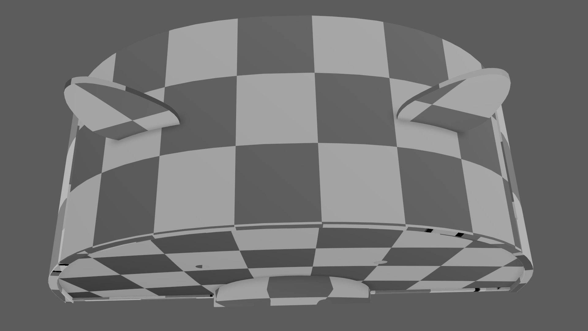 Pig Toy Box for Playing Equipments Child Room Leather Edition 3D model_20