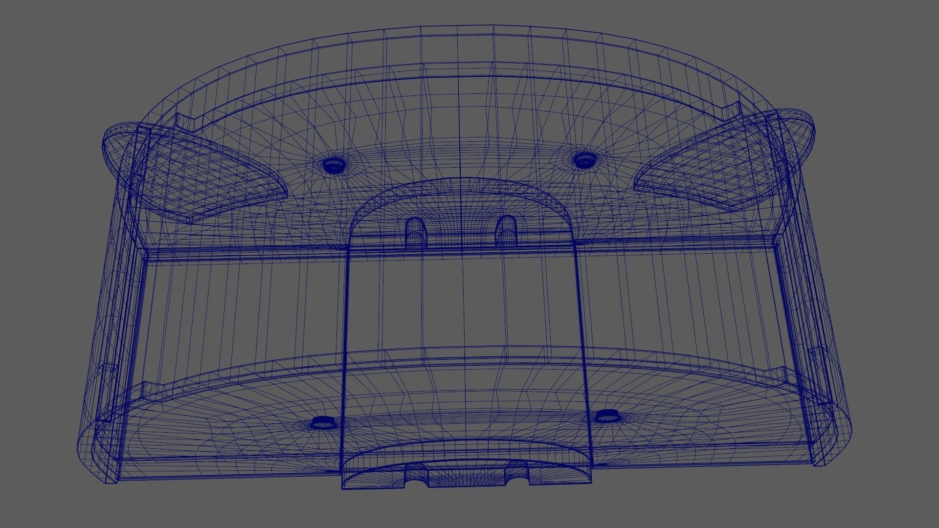 Pig Toy Box for Playing Equipments Child Room Leather Edition 3D model_16