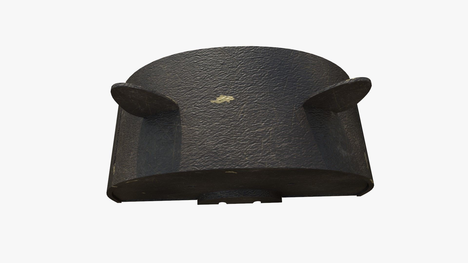 Pig Toy Box for Playing Equipments Child Room Leather Edition 3D model_4