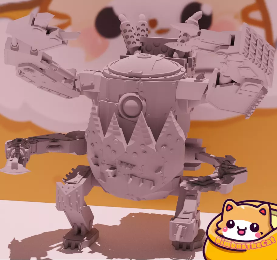 ANGY ORK DEFF DREAD 3D print model_0