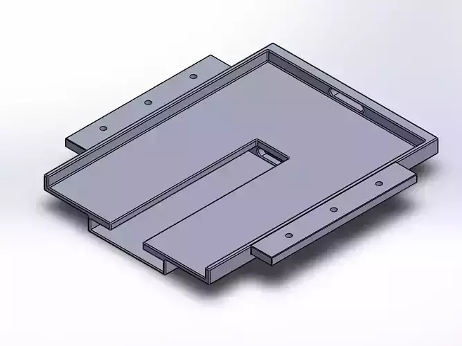 iPad and iPhone under-desk holder 3D print model