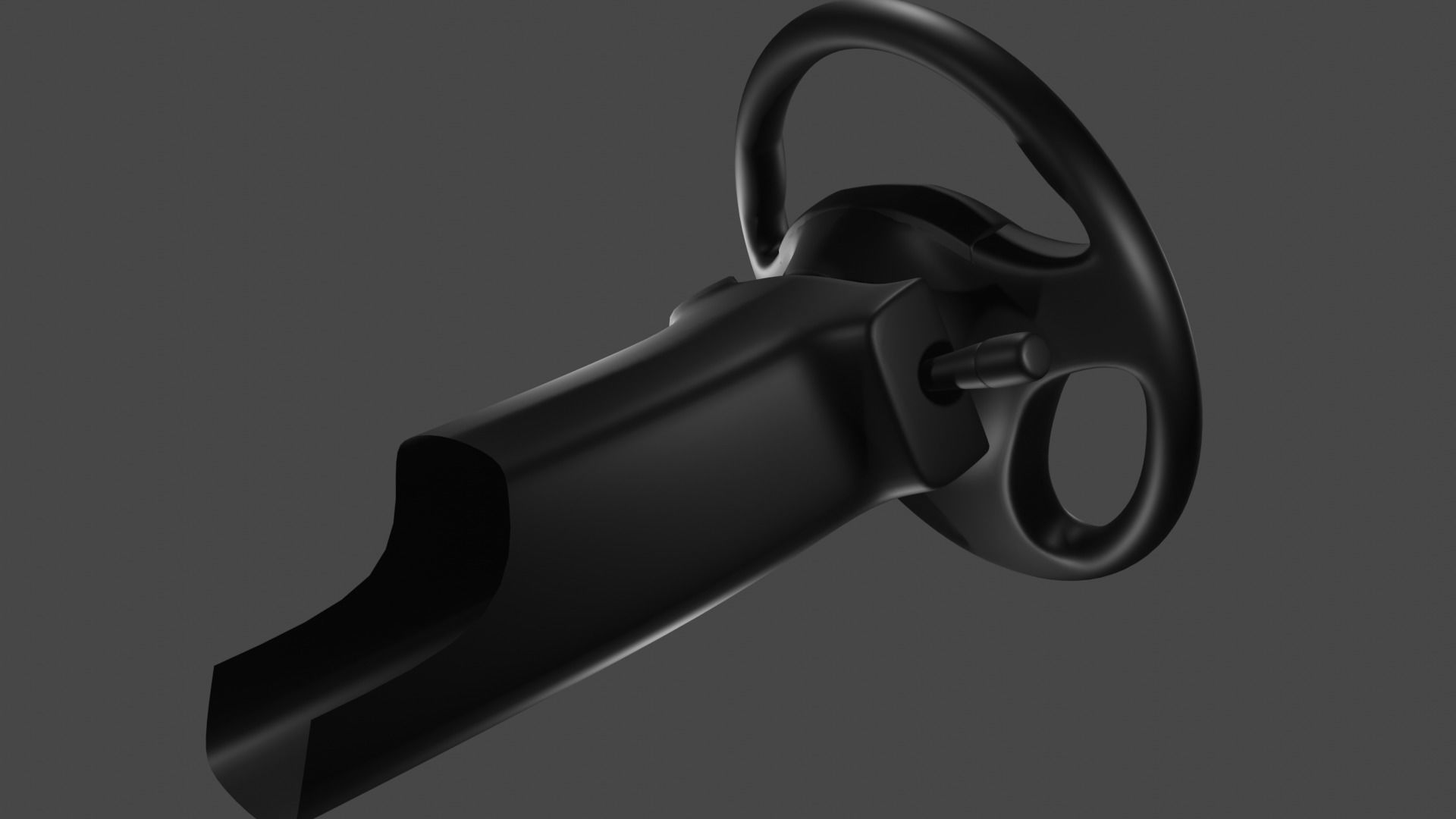 Car Steering Model 3D model_4