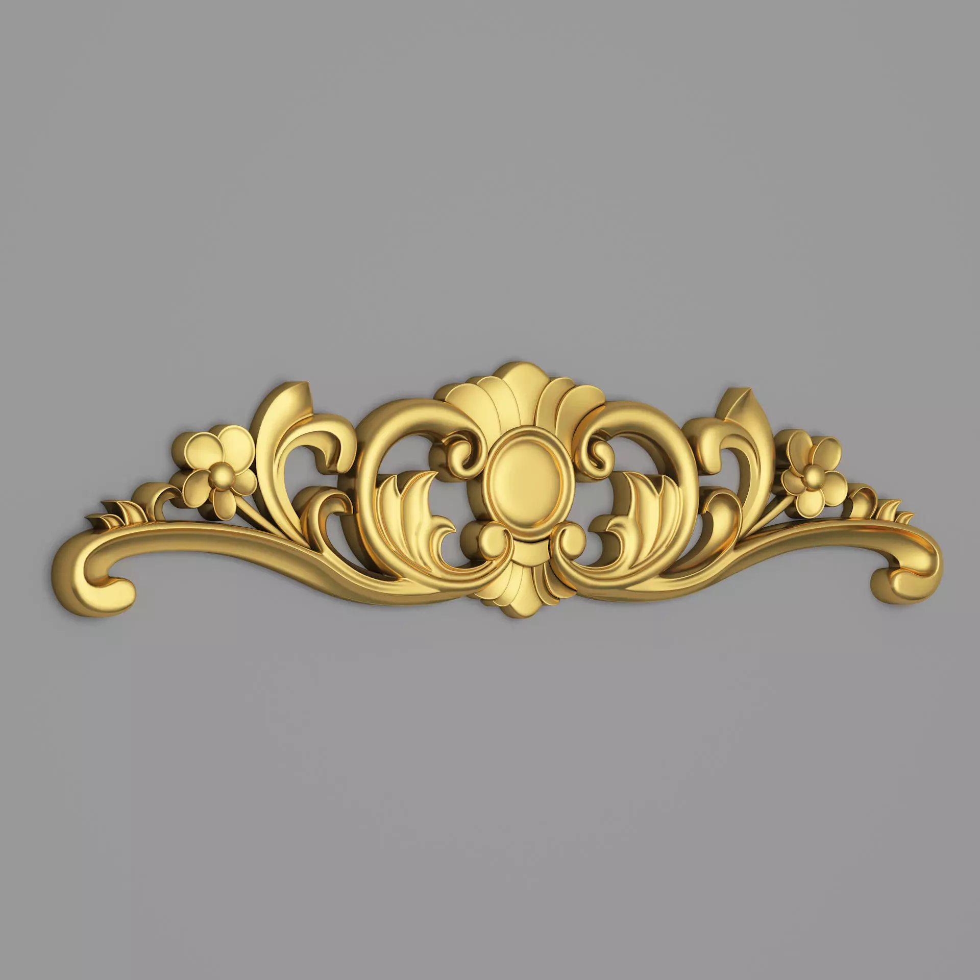 Classic Carved 016 3D model_0