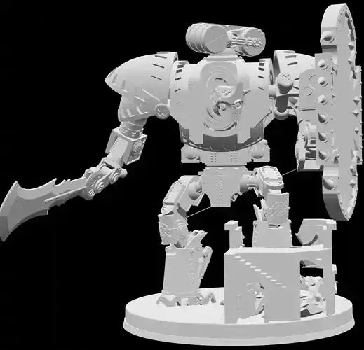 CHAOS KNIGHT 3D print model