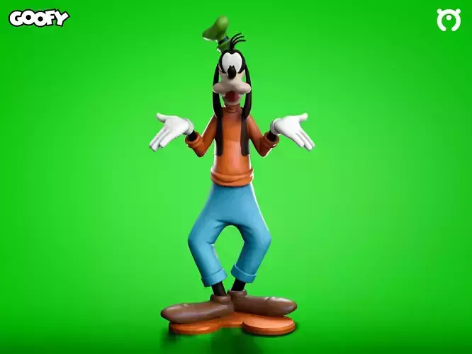Goofy 3D print model