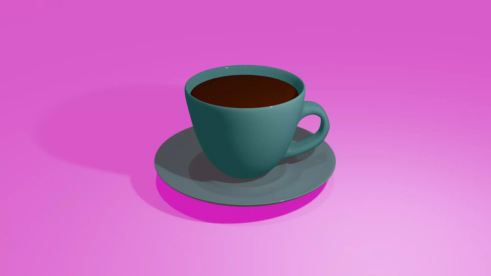 Cup 3D Low-poly 3D model_0