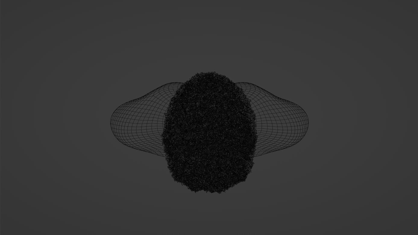 Taper Afro III 3D model_11