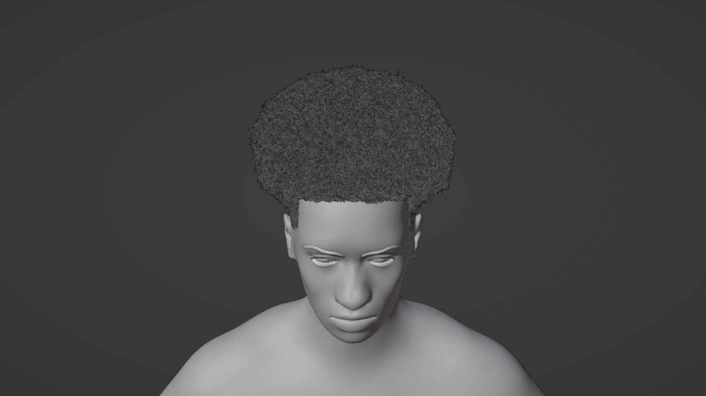 Taper Afro III 3D model_17