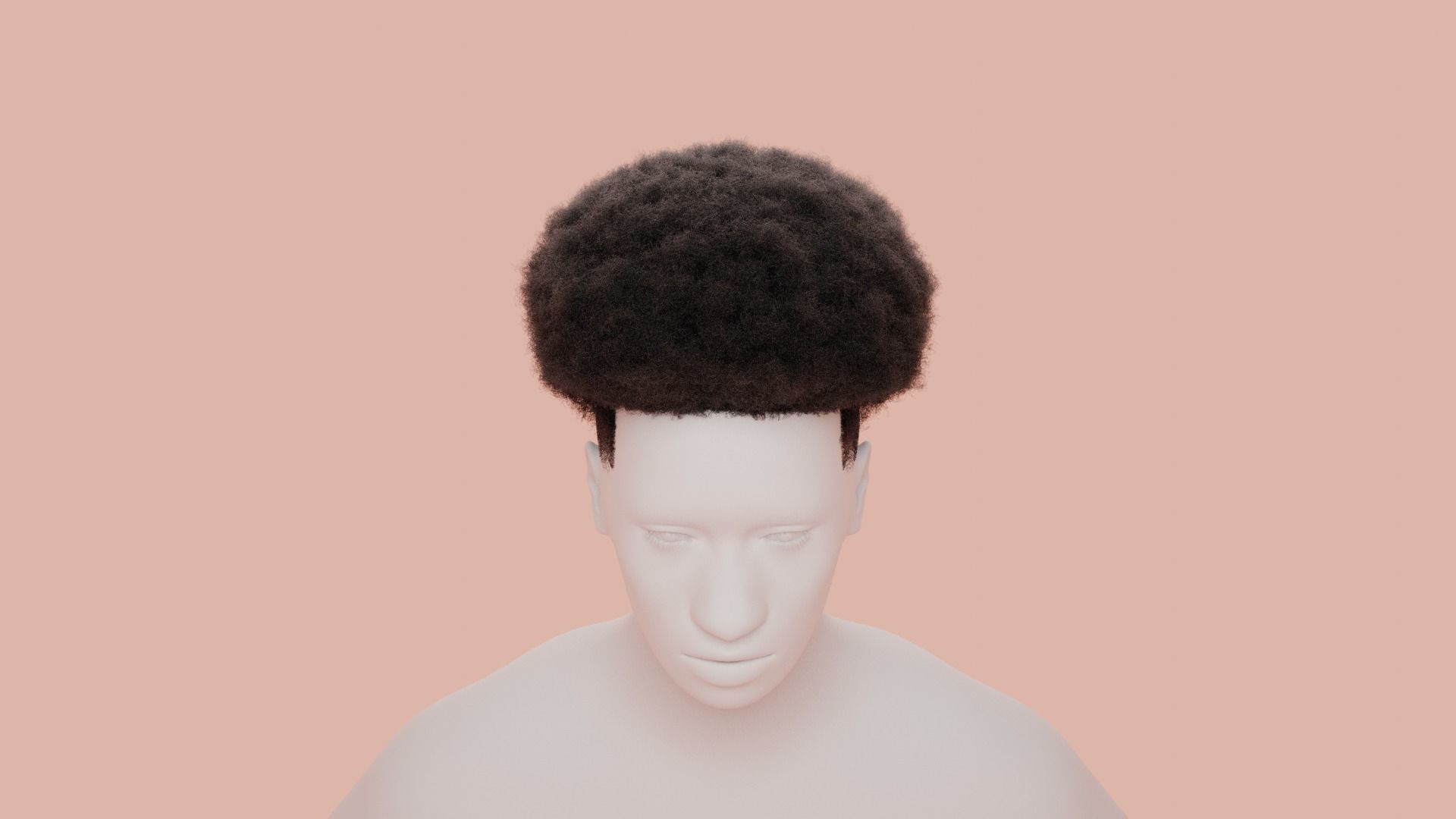Taper Afro III 3D model_15