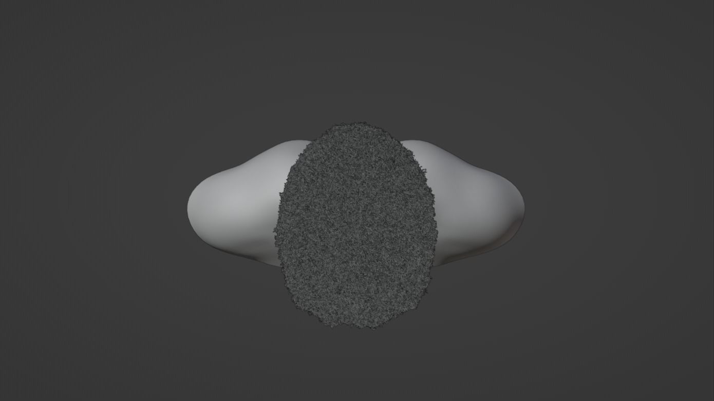 Taper Afro III 3D model_10