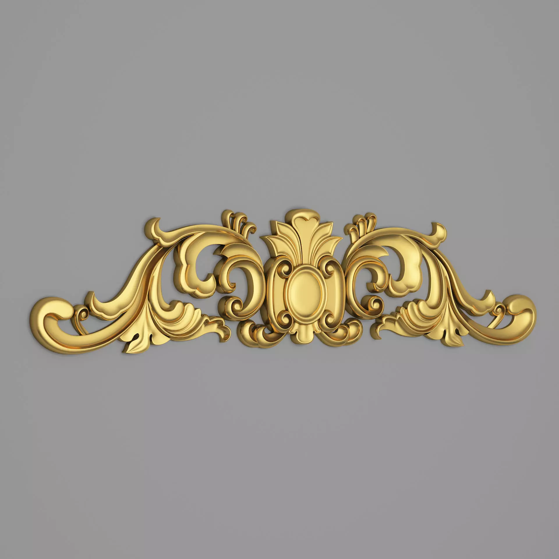 Classic Carved 017 3D model_0