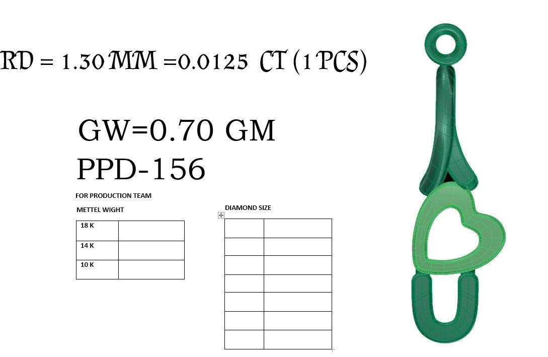 Pendant 578 3D print model_7