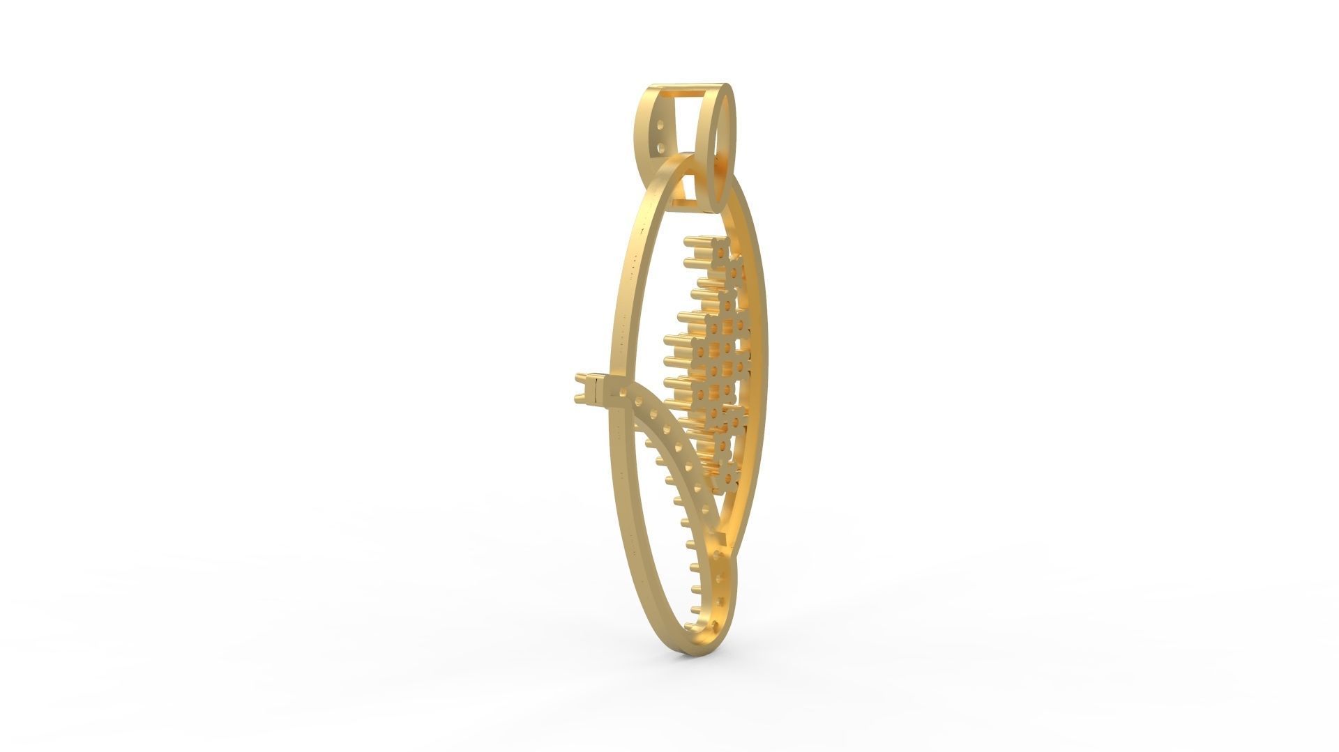 Pendant 567 3D print model_3