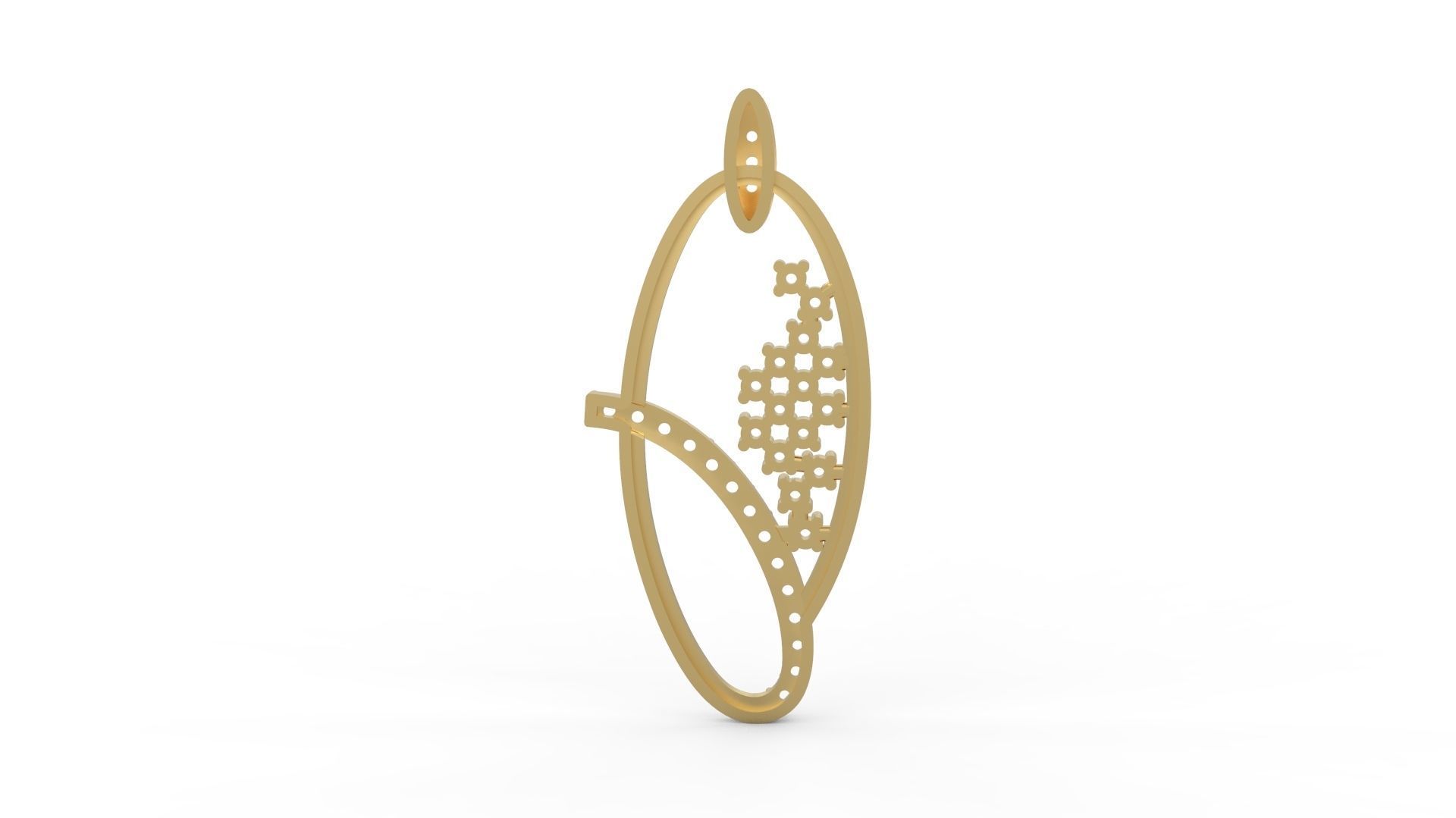 Pendant 567 3D print model_4