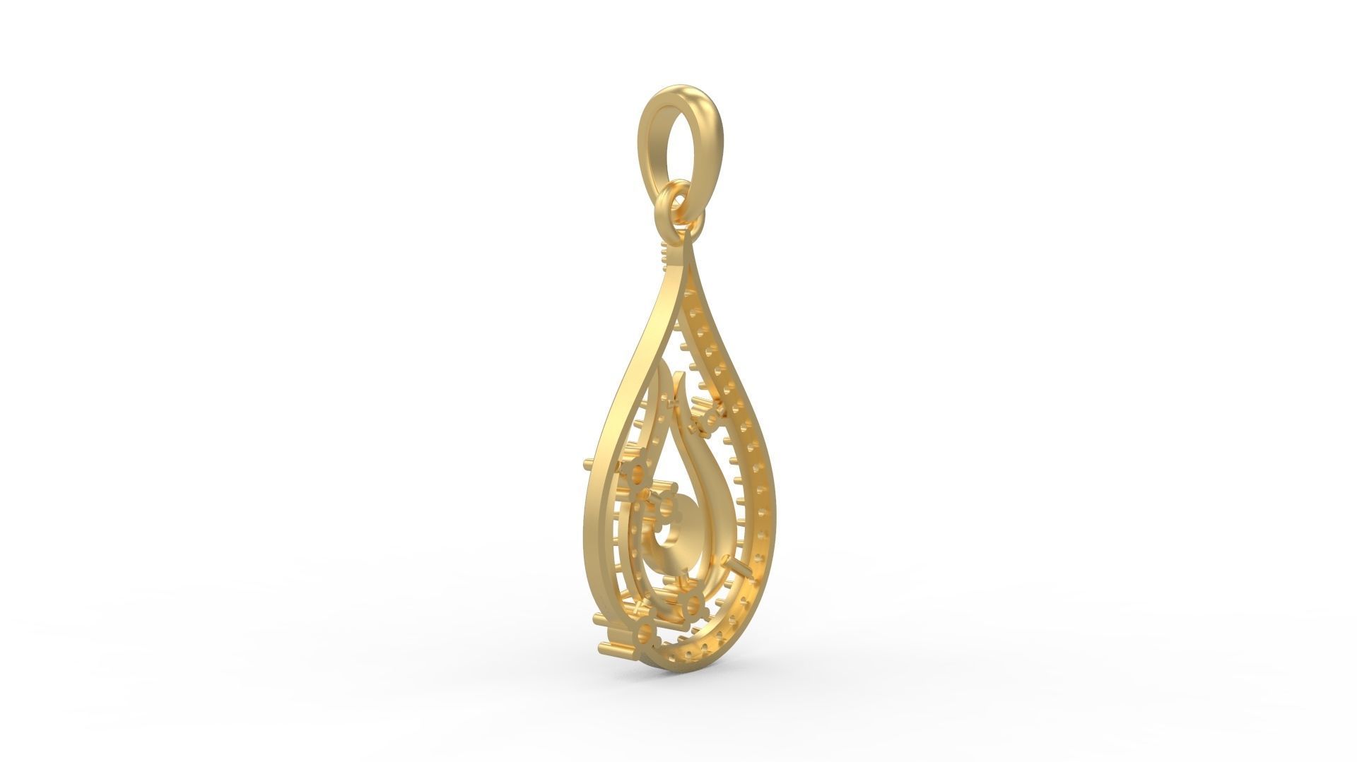 Pendant 568 3D print model_3