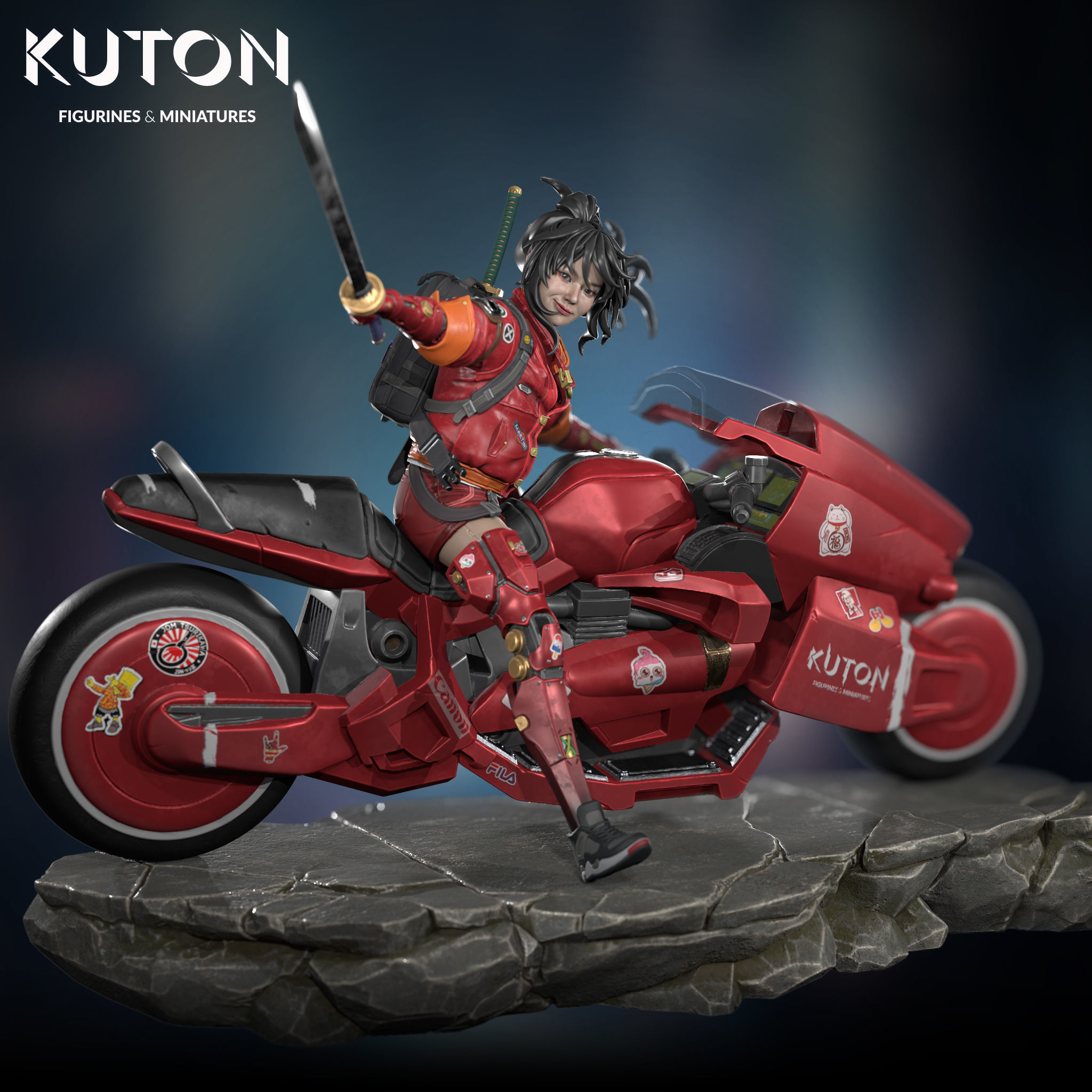 Strive  3D print model_3