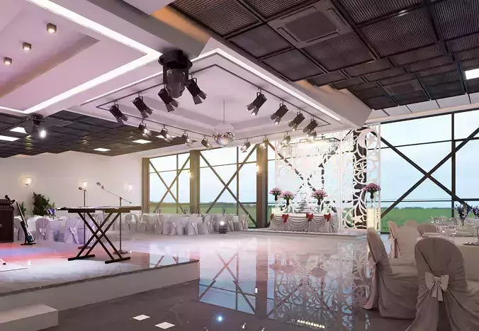 wedding  Work 3D model