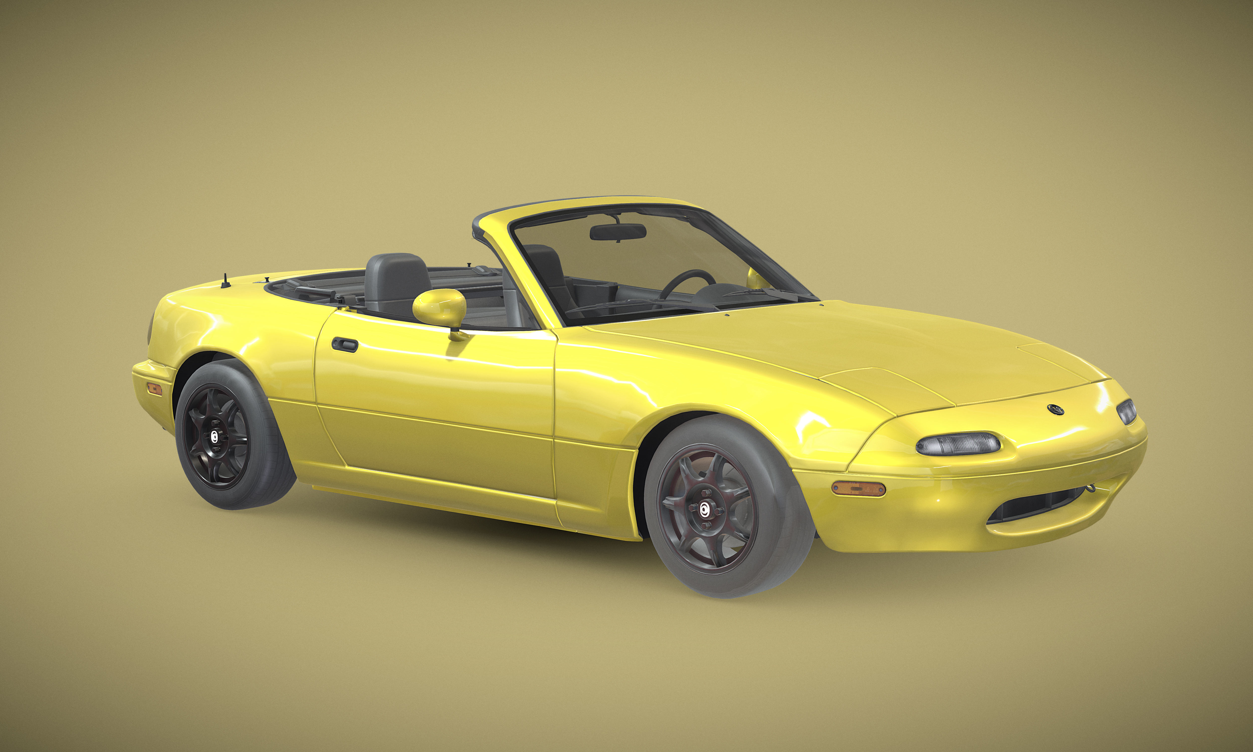 Mazda Miata MX-5-1 - 1989-1997 3D model | CGTrader