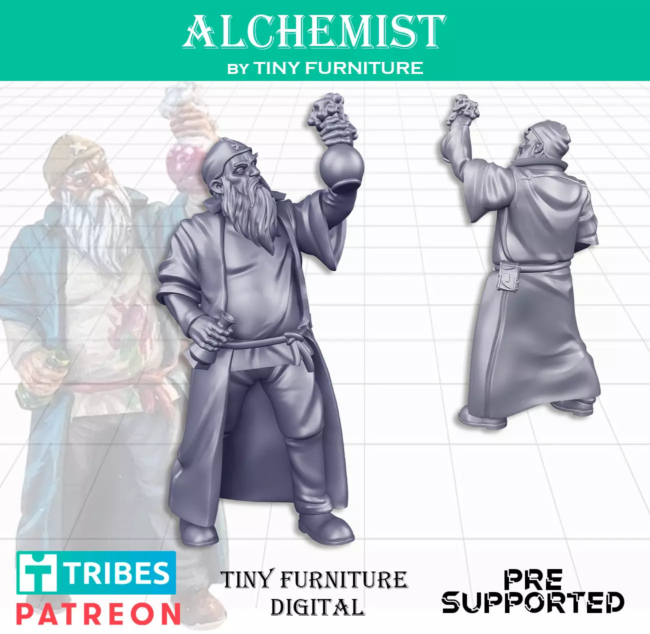 Alchemist 3D print model