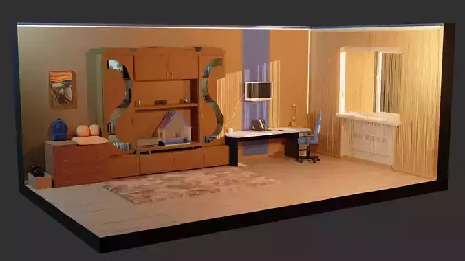 Isometric room