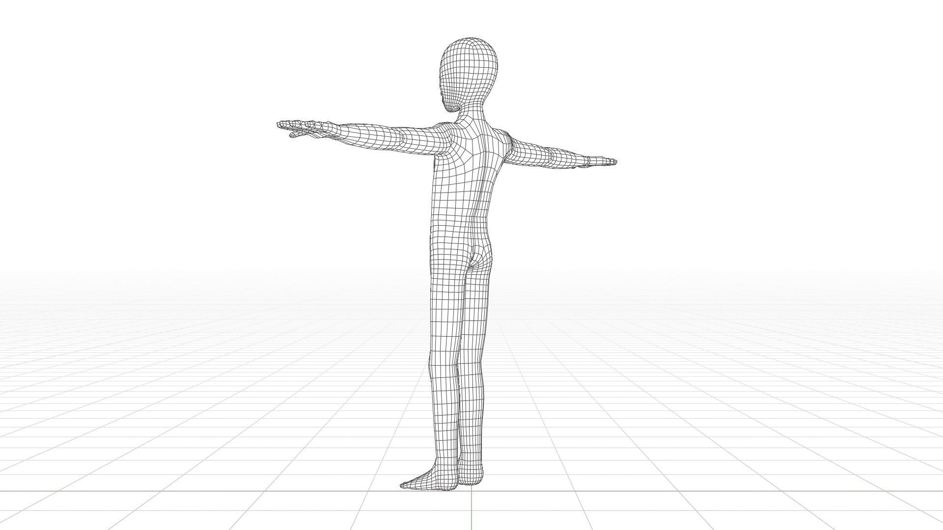 Anime Character - Men Low-poly 3D model_16