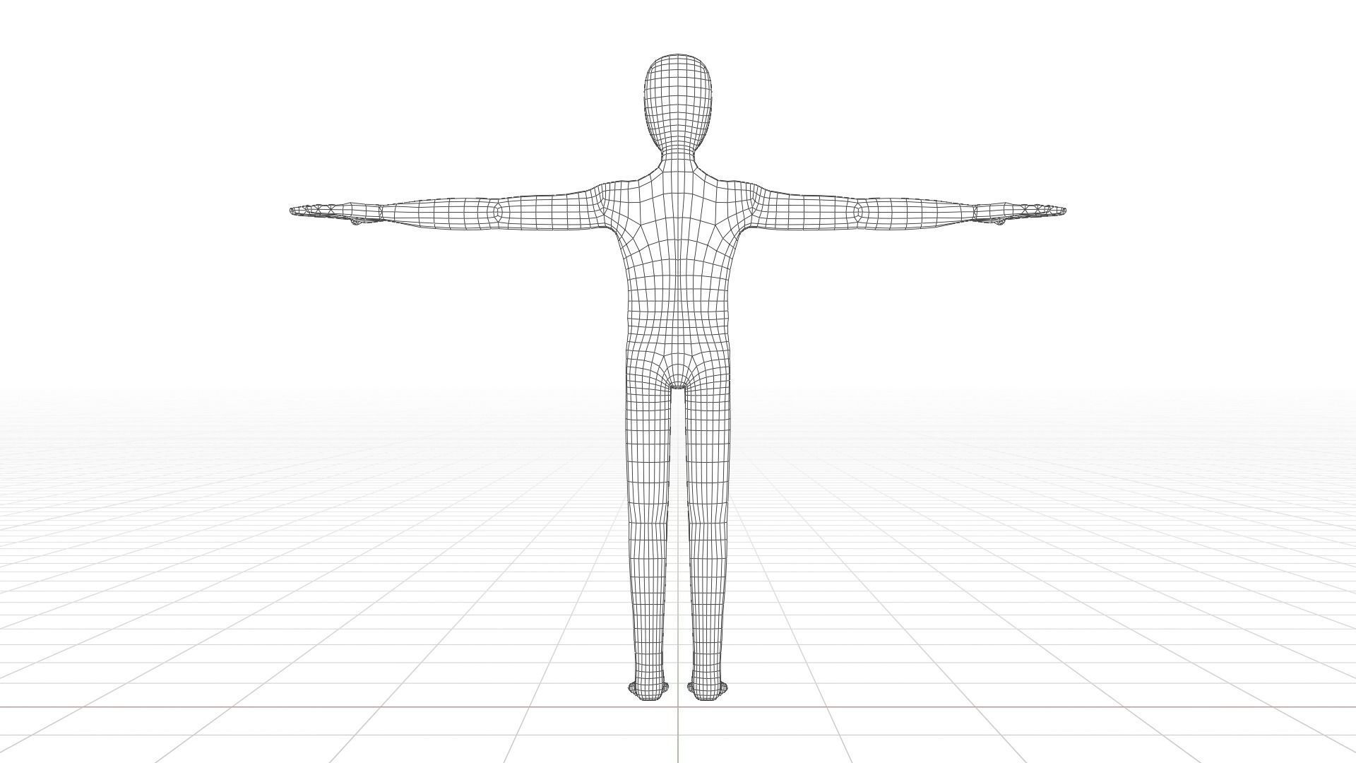 Anime Character - Men Low-poly 3D model_15