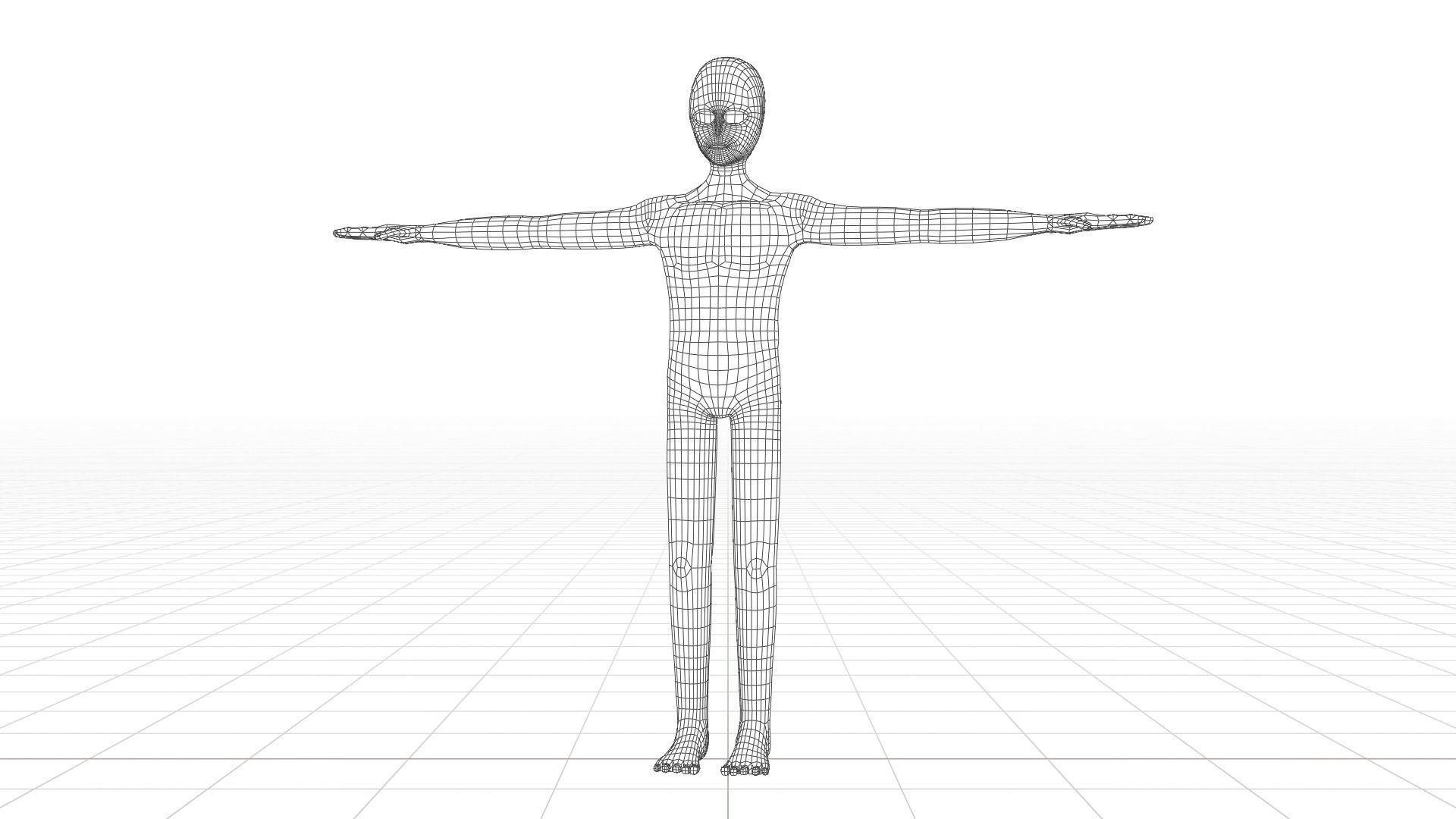 Anime Character - Men Low-poly 3D model_19