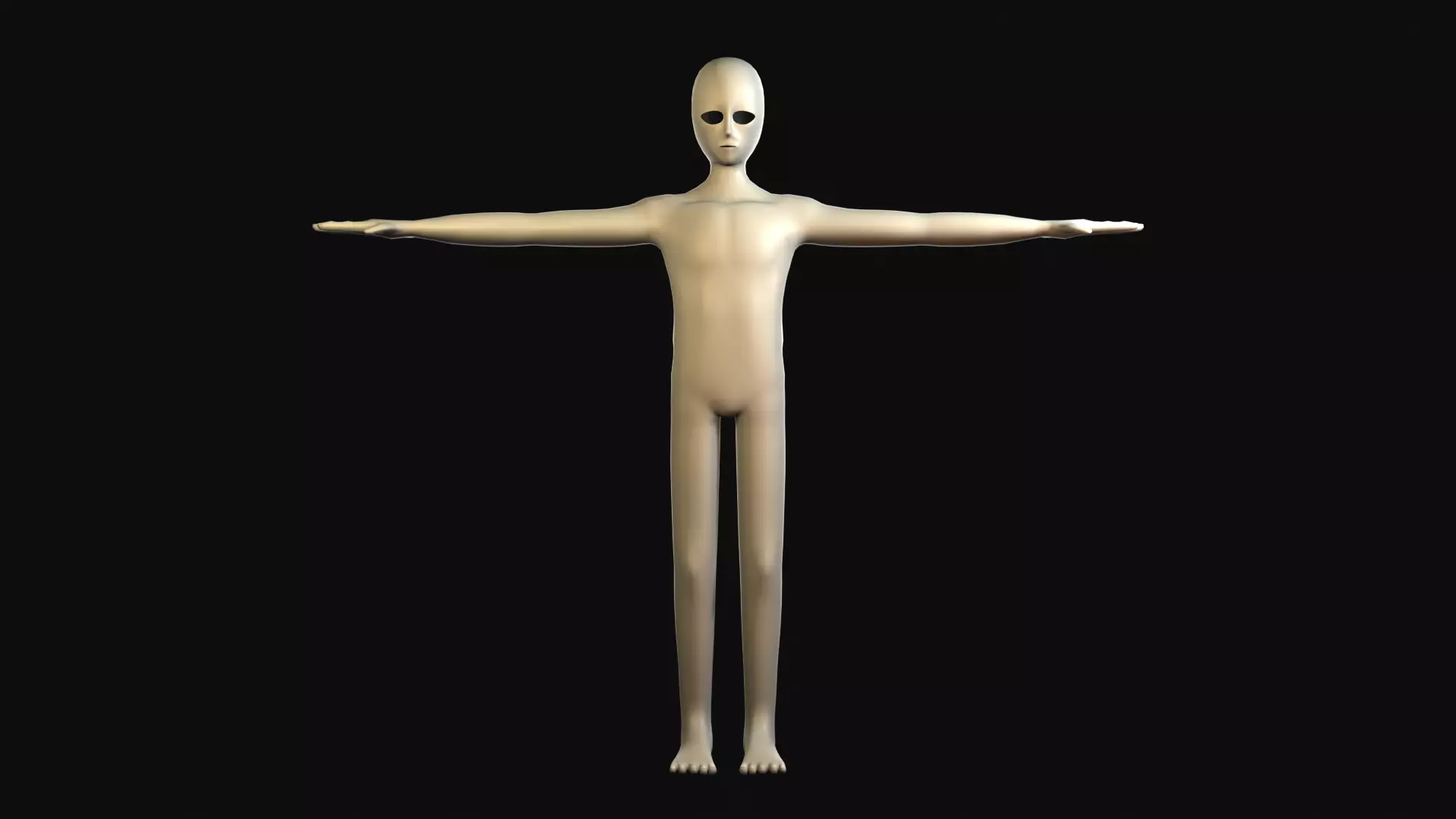Anime Character - Men Low-poly 3D model_0