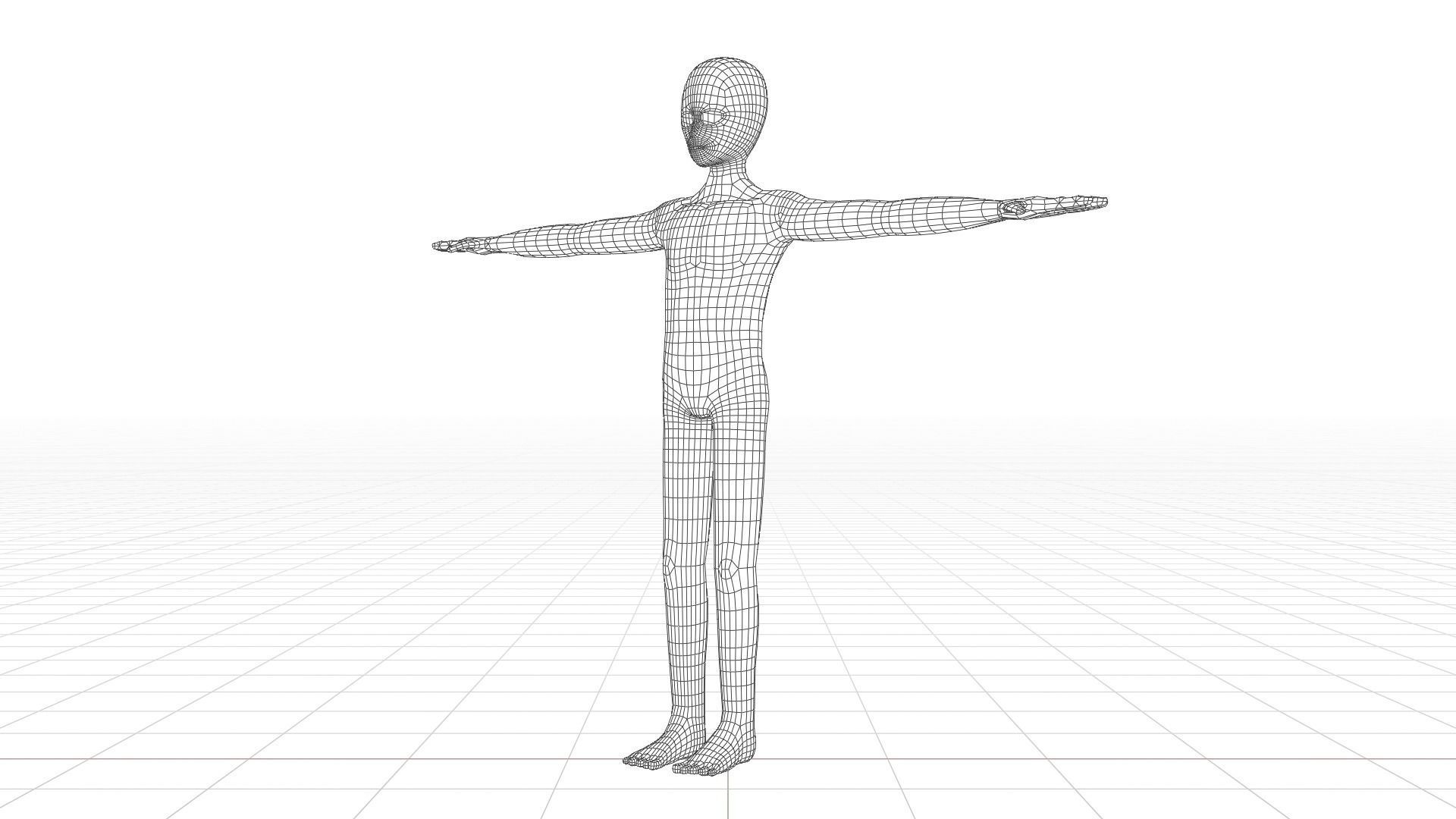 Anime Character - Men Low-poly 3D model_18
