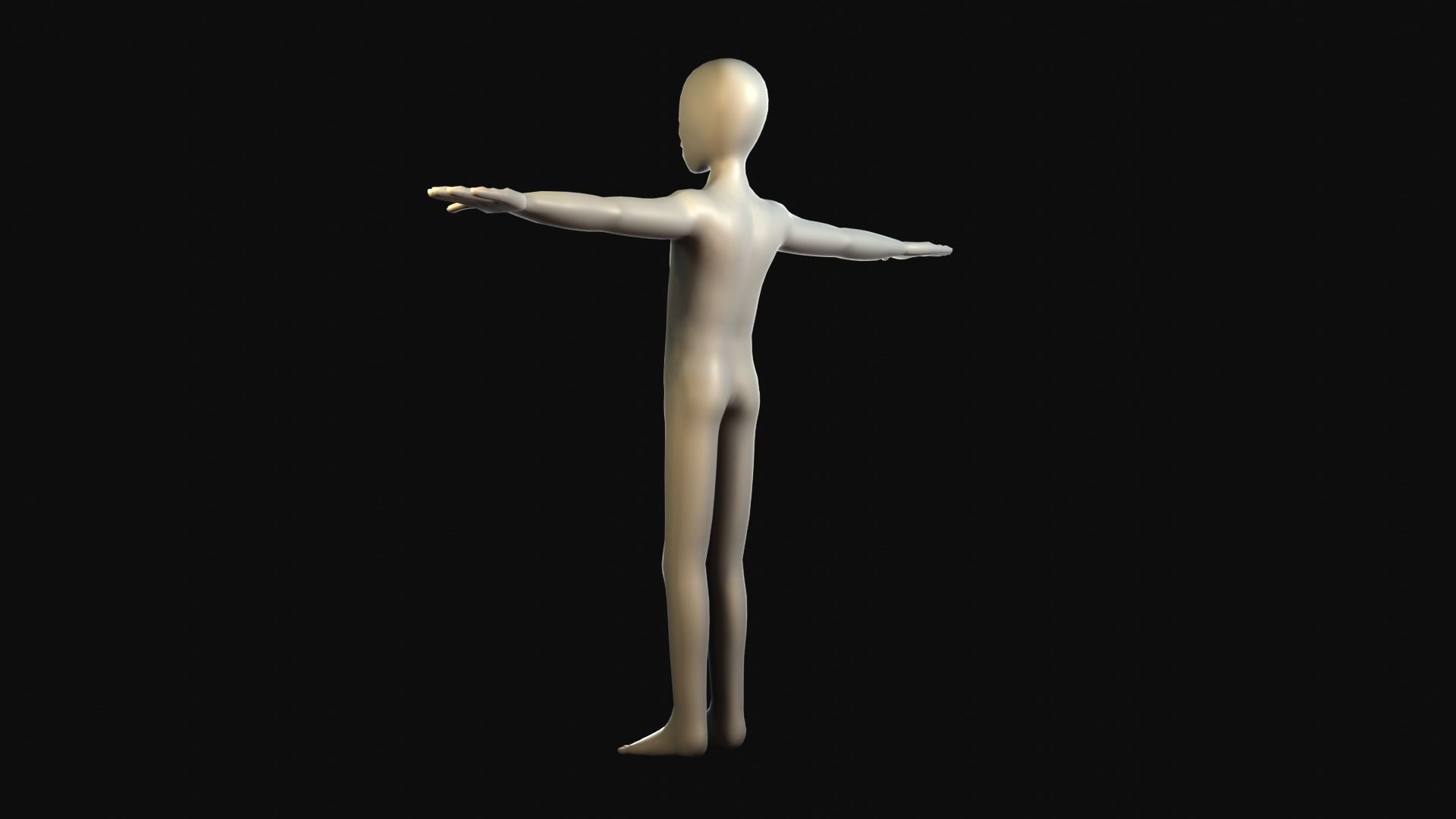 Anime Character - Men Low-poly 3D model_6