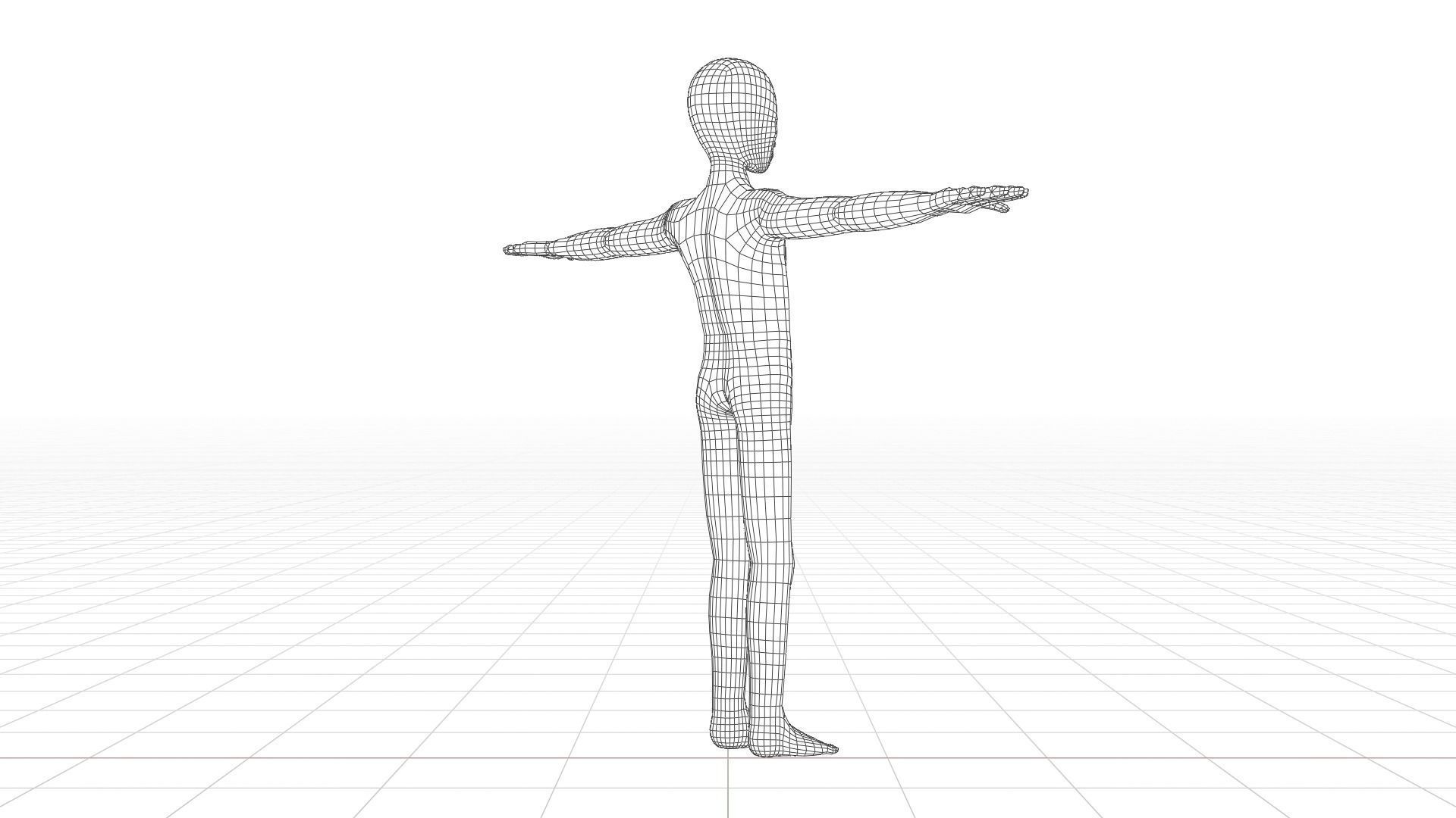 Anime Character - Men Low-poly 3D model_14
