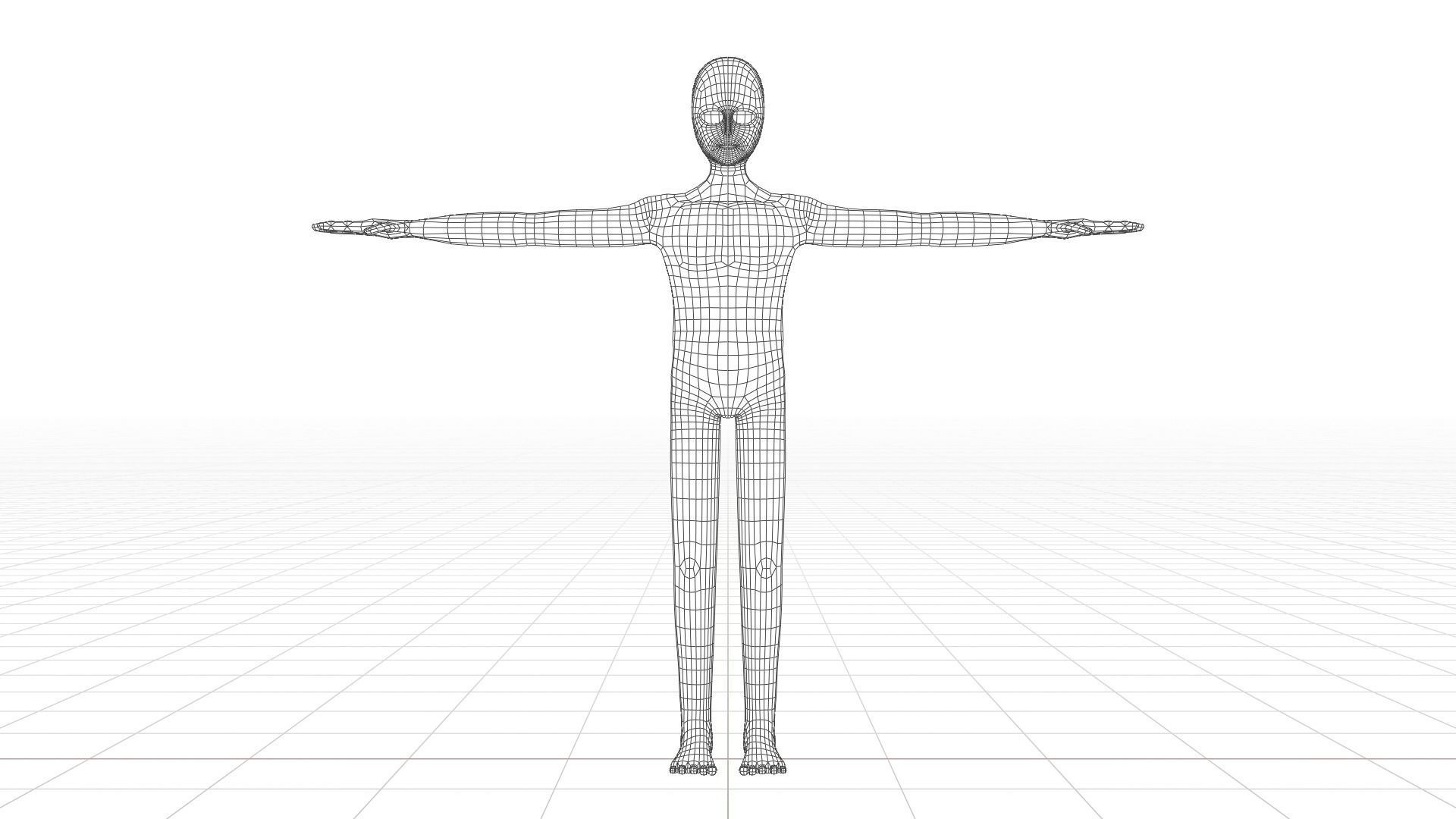 Anime Character - Men Low-poly 3D model_10