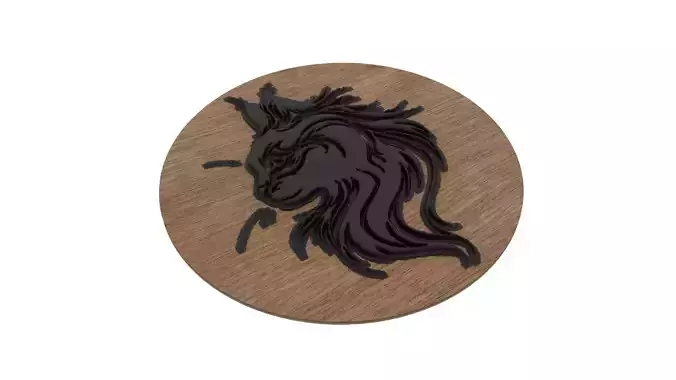 Cat Medallion