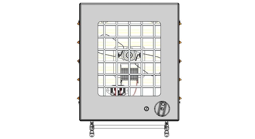 Portable Electric Space Heater 3D model_8