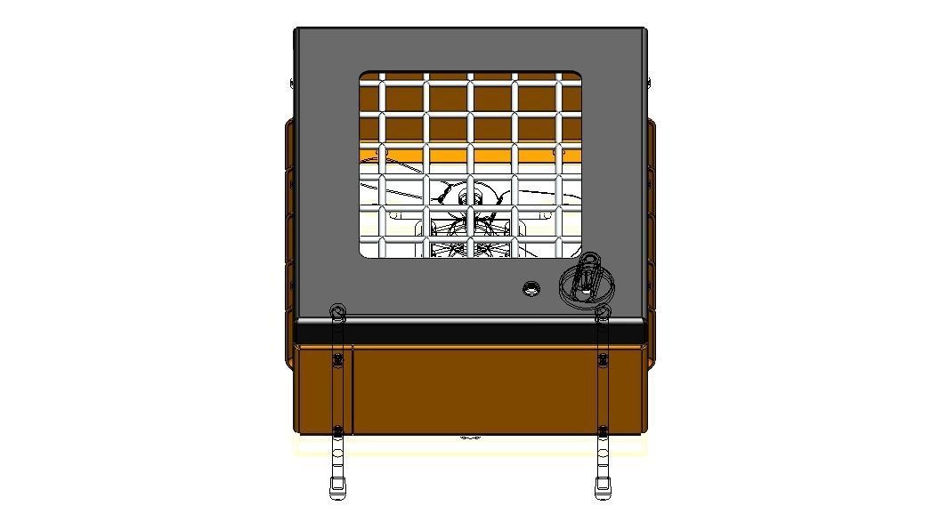 Portable Electric Space Heater 3D model_20